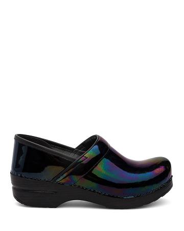 Wide Shoes Dansko Professional Petrol Vernis Femme Multicolore | FR 169CTV